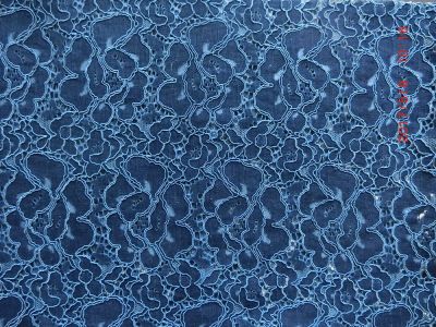  Indigo staining Lace